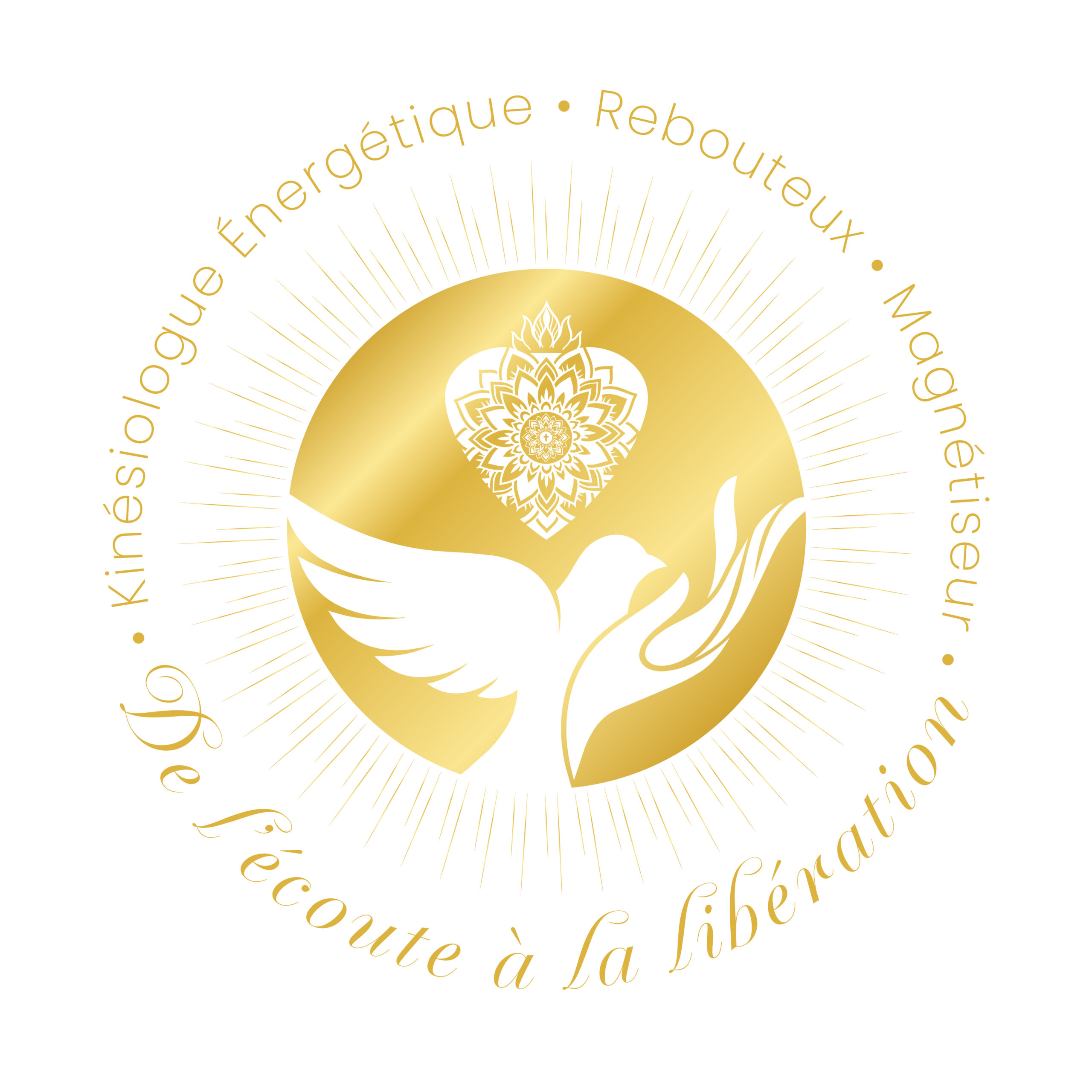 Logo Maria Mariage logo pour kinésiologue énergétique, rebouteux et magnétiseur - Mari Mariage
